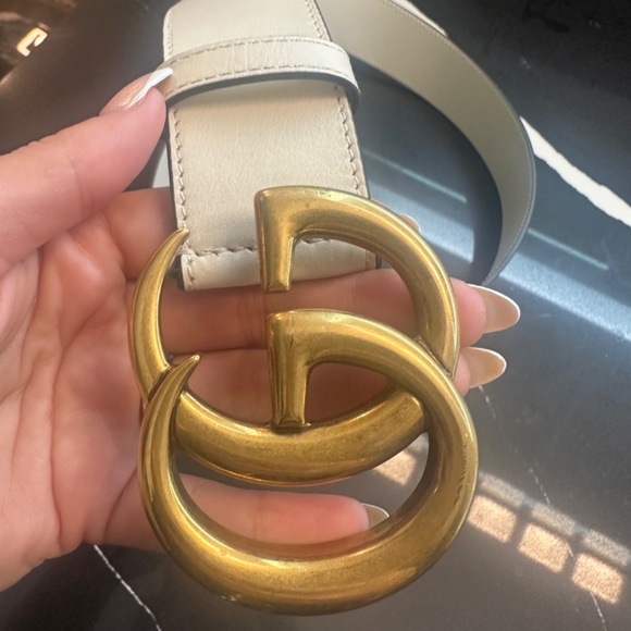Gucci GG marmont leather belt main image 4